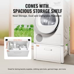 VEVOR Droogrek 28" x 25" x 14" Wasmachine Droger Stand Platform Universele Pasvorm 500lb Capaciteit Heavy Duty Wasmachinebasis — thumbnail 3