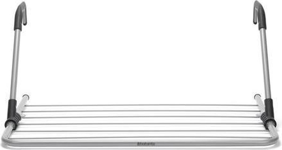 Brabantia Hangend Droogrek - Inklapbaar Wasrek- 4.5m - Metallic Grey — afbeelding 1