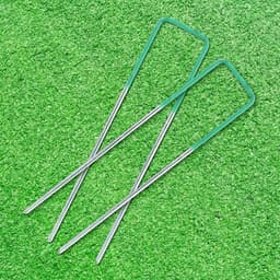 150mm Haken Nagels Grondankers - Kunstgras Gazon - 100 Stuks — thumbnail 2