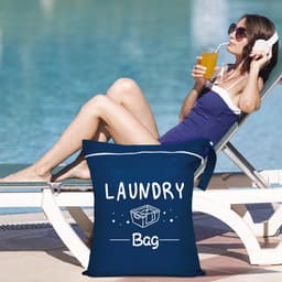 Unyqoos® Kleine en Praktische Waterdichte Reistas met Ritssluiting voor Vuile Was en Badkleding, Ideaal voor Reizen en Sport — thumbnail 5