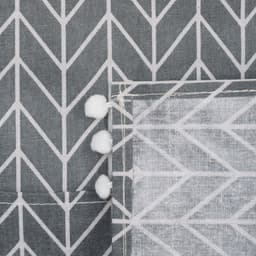 wasmachine hoes met zakjes - 130 x 55 cm - beschermer - bovenkant - polyester — thumbnail 2