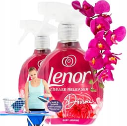 Lenor - Crease Releaser - Divine - Ruby Jasmine - Kreukverwijderaar - Textielvefrisser - Spray - 5x 500ml - Voordeelverpakking — thumbnail 3