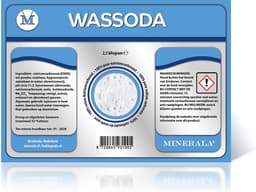 Wassoda - 2,5 kg - Minerala - Natriumcarbonaat - Was soda - Waspoeder - Zilversoda - Wasmiddel - Sodastralen - Washing powder - Sodium carbonate - Sodium carbonaat - Sodiumcarbonaat — thumbnail 1