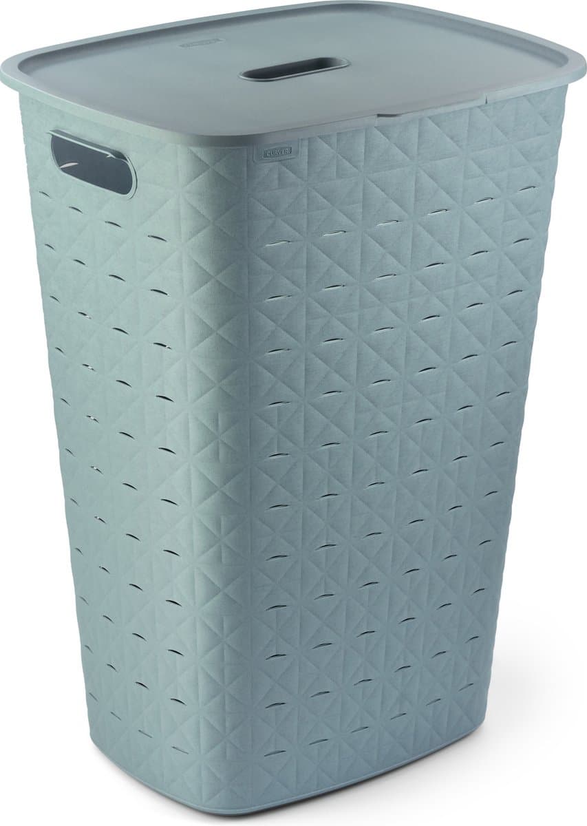 Curver Softex Wasbox - 56L - 43,8x34x59,9cm - Blauw — afbeelding 1