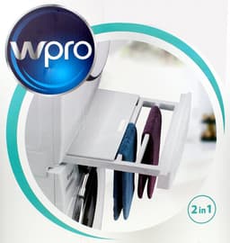 Wpro SKP101 - Stapelkit met uitschuifbaar droogrek - Universeel — thumbnail 1
