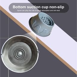 Trillingdempers Wasmachine - Wasmachine Dempers - 4 stuks - Extra Dik - Droger - Ondersteuning voor anti-vibratie wasmachines — thumbnail 3