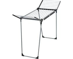 Leifheit droogrek Pegasus - 150 solid slim - black - antraciet — afbeelding 1