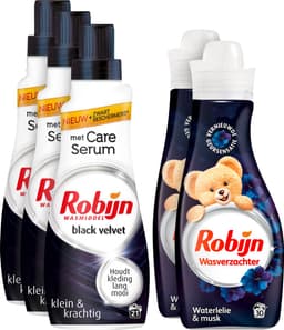 Robijn Perfect Match Black Wasmiddel en Wasverzachter - 63 wasbeurten - Voordeelverpakking — thumbnail 4