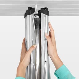 Brabantia Lift-O-Matic Droogmolen - met Metalen Grondanker - 50 m - Metallic Grey — thumbnail 3