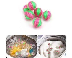 Set van 6 pluisballen - Voor in de wasmachine - Verwijderd haar en pluisjes — afbeelding 1