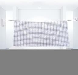 Uittrekbare Waslijn - Dubbele Waslijn - Kleding Drogen - Ruimtebesparend Ontwerp - 23 cm - Wit — thumbnail 4