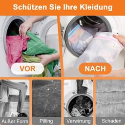 Waszak Set - Polyester - Verschillende Maten - Robuuste Ritssluiting - Voor Divers Wasgoed — thumbnail 1