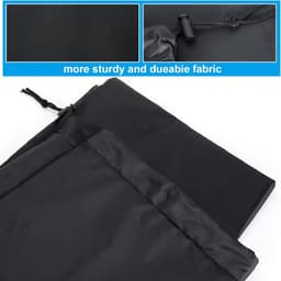 SnelShoppen - 4 Stuks Extra Grote Waszakken, Vouwbare Trekkoord Opbergtassen, Nylon Waszak voor Badkamer, Slaapkamer, Studentenhuis en Reizen, 61 x 91 — thumbnail 3