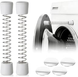 2 Stuks Deurstopper voor wasmachine - Magnetische deurstopper - Goede Ventilatie - Geschikt voor de meeste wasmachines - Geschikt voor de meeste wasmachines - 10cm - grijs — thumbnail 1