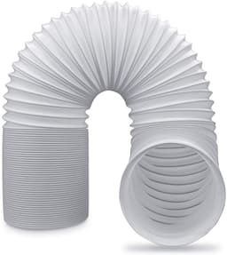 Dailygoods- Uitlaatslang Universeel - Draagbare Luchtslang - Flexibele Buis - 5 Diameters - 59 cm - Kunststof Polypropyleen — thumbnail 1