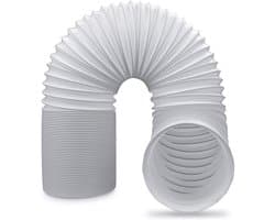 Dailygoods- Uitlaatslang Universeel - Draagbare Luchtslang - Flexibele Buis - 5 Diameters - 59 cm - Kunststof Polypropyleen