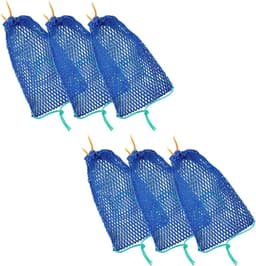 Aaszak Krabval - Visnet Accessoires - Buiten Vissen - Praktisch Ontwerp - 6 Stuks - Blauw — thumbnail 1