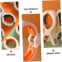 Plastic Wasknijpers - Ophangclips Kleding - Kleding Drogen Buiten - Dubbele Clip Ontwerp - 6 Stuks - Willekeurige Kleur — thumbnail 5