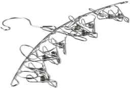 Metalen Sokkenklemmen - Wasknijpers Ondergoed - Kleding Drogen - Roestvrij Staal - 10 Stuks - Zilver — thumbnail 4