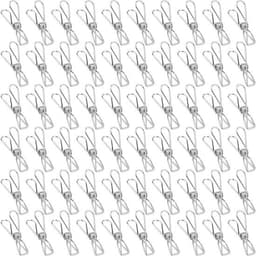 Duurzame roestvrije wasknijpers van Jhubers, 60 stukken - antislip — thumbnail 5