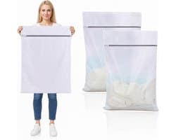 Waszakken, grote waszakken voor gordijnen, mantels, beddengoed, reizen en babykleding