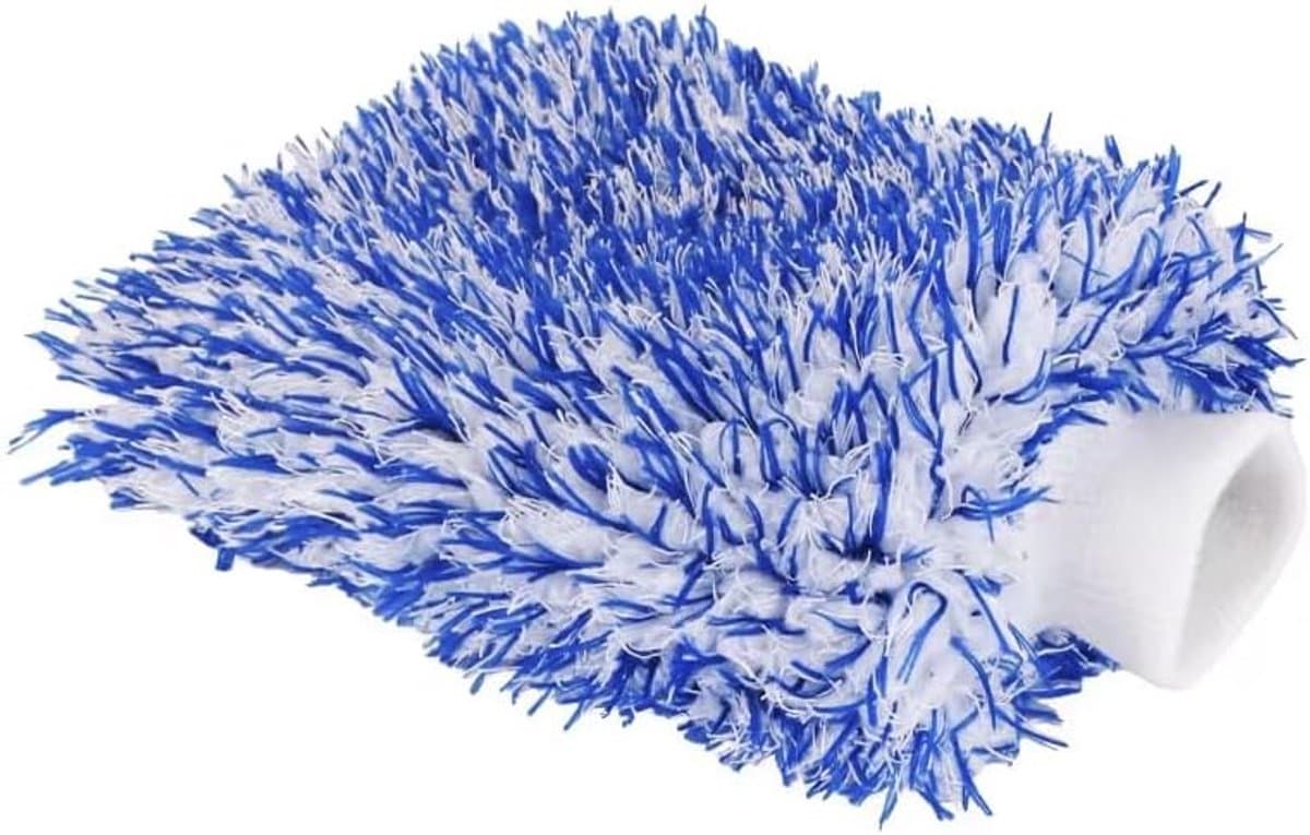 Washandschoen voor de auto, zachte en ultra-absorberende microvezel handschoen - reinigingshandschoen voor auto, vrachtwagen, motorfiets - krasvrij — afbeelding 1