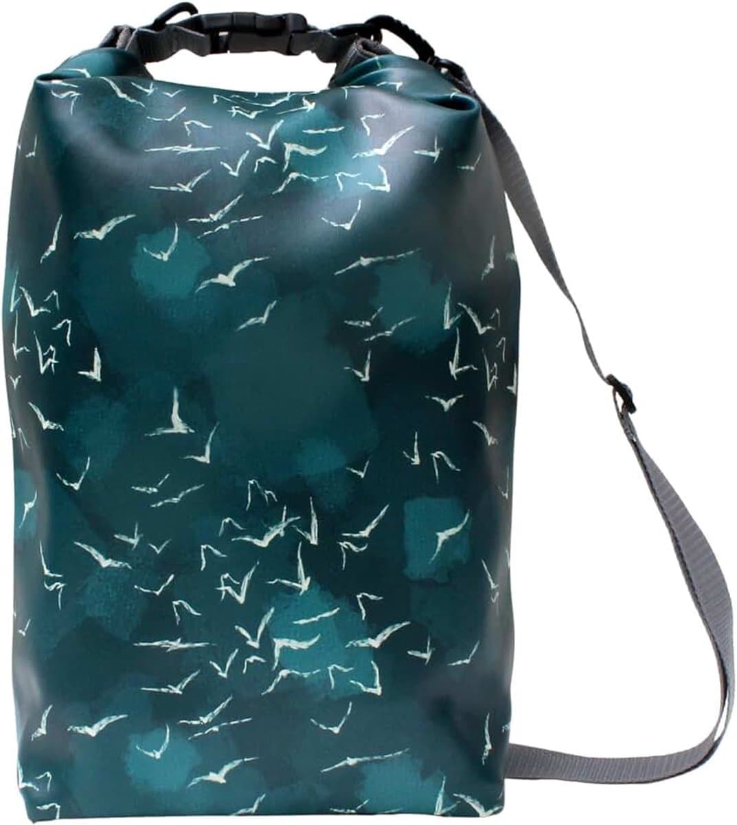 Drybag Droogtas, rugzak, roltop, waterdicht, van zeildoek, tas voor SUP, surfen, kajakken, outdoor, design marina — afbeelding 1