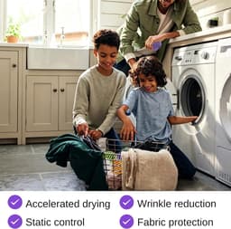 SnelShoppen - Reusable Wasballen voor Wasdroger en Wasmachine, Droogballen voor Efficiënt Drogen, Zachte en Elastische Materialen, Ideaal voor Kleding — thumbnail 5