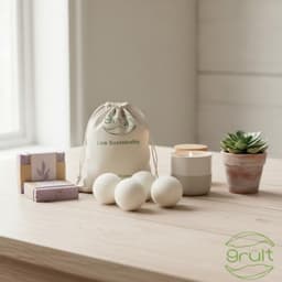 Wol Droogballen Set van 4 - 8 cm diameter — thumbnail 5