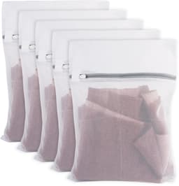 Wasnet voor Wasmachine, 30 X 40 cm Stabiele Waszak met Netritssluiting, Fijnmazige Wasnet Met Verborgen Ritssluiting, Kleding Te Voorkomen, voor Jeans, Blouse, Babykleding, Beschermt Kleding — thumbnail 1