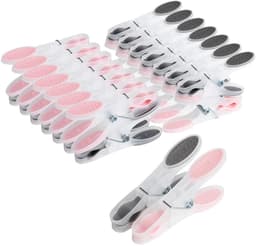 Wasknijpers, 30 stuks wasknijpers, voor buiten, kunststof voor strandhanddoek, winddicht, wasknijpers voor handdoeken, dekens, beddengoed, kleding — thumbnail 1