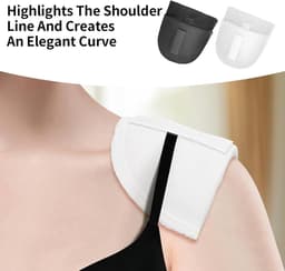 Solidchoice - Set van 2 Paar Herbruikbare Schoudervullingen voor Kleding — thumbnail 4