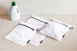 Thijox - Waszakken Set van 3 voor Fijne Was - Beschermende Gaas Waszakken met Makkelijke Ritssluiting en Beschermend Ritsslot - Wassen, Centrifugeren, — thumbnail 2