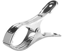 Wasknijpers - Kledingklemmen - Kleding Drogen - Roestvrij Staal - 10 Stuks - Zilver