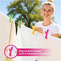 16 stuks handdoekklemmen voor strandligstoelen, wasknijpers, groot, in 4 kleuren, winddichte klemmen voor strandligstoelen, ligstoelen, beddengoed, tapijten en kleding — thumbnail 2