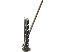 Grondankertrekker - Haringtrekker - Haringen Verwijderen - Ergonomische Hendelgreep - 110 x 16 x 16 cm - Niet gespecificeerd