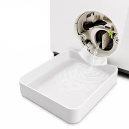 Lekbak Wasmachine 17,8x17,8cm Wit - Universele Opvangbak voor Wasmachine & Vaatwasser - Onderdelen Voor Wasmachines - Lekbeveiliging voor Kelder, Woning & Camper - Lekbak - Eenvoudig te Reinigen - Beschermt Vloer & Meubels tegen Waterschade — thumbnail 1