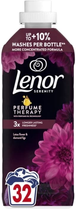 20 x Lenor – Wasverzachter – Lotus Flower & Diamond Figs – 32 Wasbeurten – 675 ml - Wasverzachter - Wasmachine - Geur - Wasbeurt - Kleding Verzachten — thumbnail 2