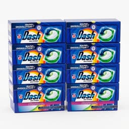 Dash - Stralende Kleuren - Wasmiddel Capsules - All-in-1 Pods - Gekleurde Was – 8x20 Wasbeurten (160 wasbeurten) - Voordeelverpakking — thumbnail 1