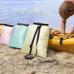 Waterdichte Dry Bag Set 6 Maten Lichtgewicht Zakken en Lange Verstelbare Schouderriem Outdoor Waterdicht Houden Gear Dry Bag Stuff Zakken voor Backpacken, Varen, Wandelen Camping — thumbnail 2