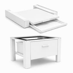 ProductXpert Stacko™ Wasmachine Verhoger met Tussenstuk - Stapelkit Wasmachine en Droger - Wit — thumbnail 1
