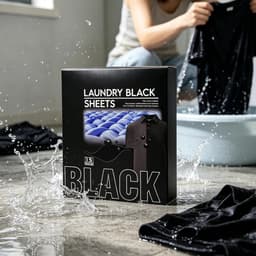 Textielverf Vellen - Kleurherstel Vellen - Kleding Opfrissen - Vervaagt Niet In Was - 15 Stuks - Zwart — thumbnail 2