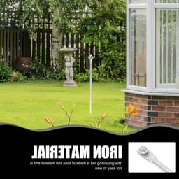Gegalvaniseerde ijzeren aardingsstaven voor elektrische installaties, hekken en antennes - 50 cm lang — thumbnail 2