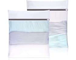 Wasmachine wasnetten 50 x 60 cm, waszak met rits voor shirts, sweaters, jassen, jeans en babykleding