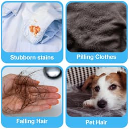 aladdien - Haarvangers Wasmachine - 12 Stuks - Pet Hair Remover - Voor Dierenharen - Effectieve Verwijdering van Haren - Geschikt voor Huishoudens -... — thumbnail 2