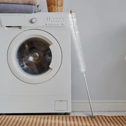 Wasmachine Reinigingsborstel - Huishoudelijke Borstel - Apparaten Reinigen - Lange Steel - 75 cm - Meerkleurig — thumbnail 5