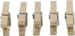 Mini Wasknijpers - Kleine Clips - Foto's Ophangen - Natuurlijk Hout - 300 Stuks - Houtkleur — thumbnail 1