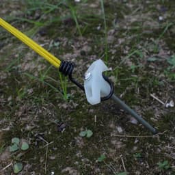 Grondankers Set - Tentharingen Boorbaar - Tent Opzetten - Eenvoudige Installatie - 10 Stuks - Grijs — thumbnail 3