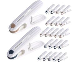 Windbestendige Plastic Bedlakenclips - 24 Stuks - Multifunctionele Antislip Kledingklemmen Voor Dekbedden - Handdoeken En Dekens - Voor Binnen En Buiten - Afmeting 6x2.5x1.6 cm