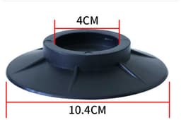 Set van 4 schokabsorberende pads Geschikt voor wasmachines en drogers, Geschikt voor schokabsorptie en geluidsreductie. — thumbnail 2